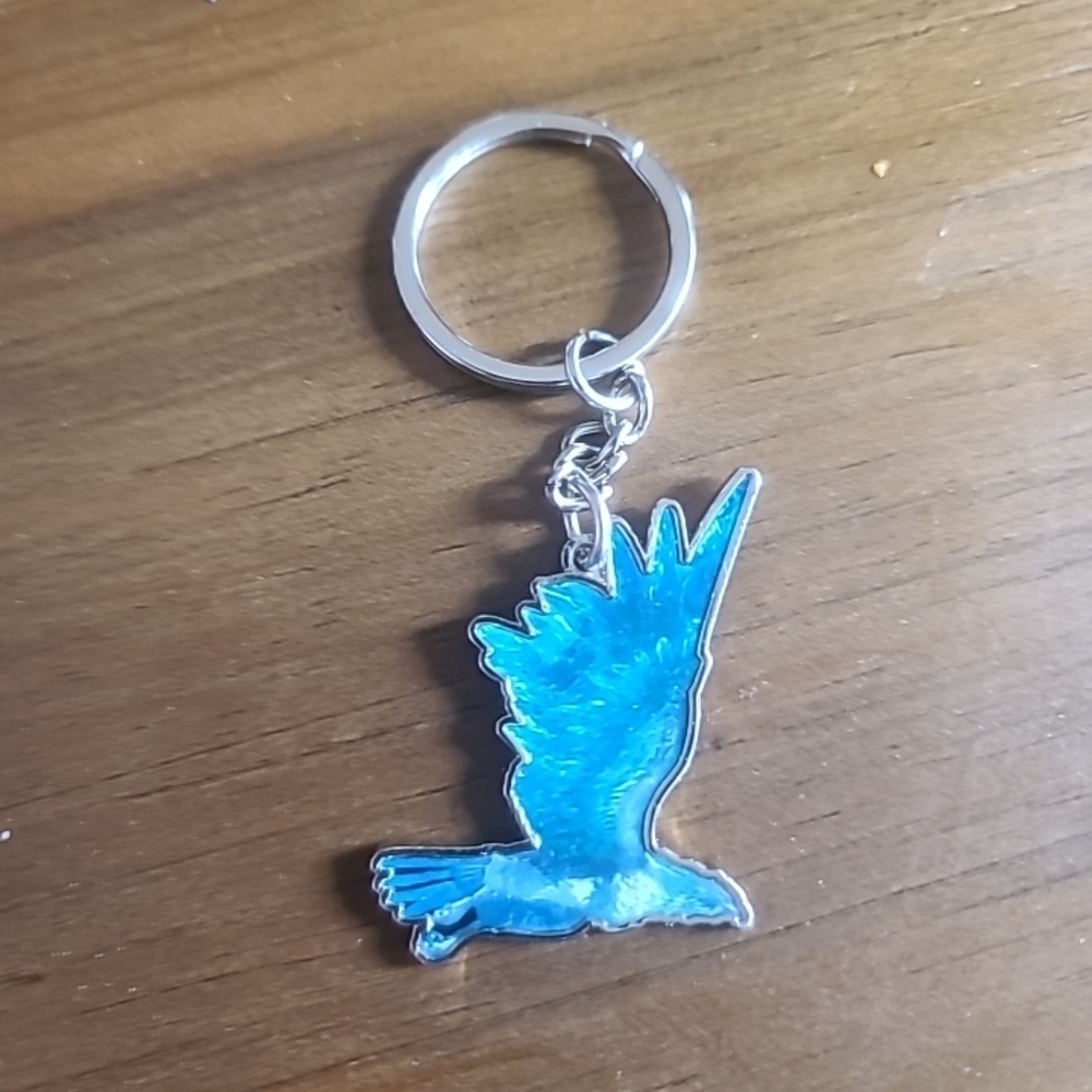 Blue Bird Keychain